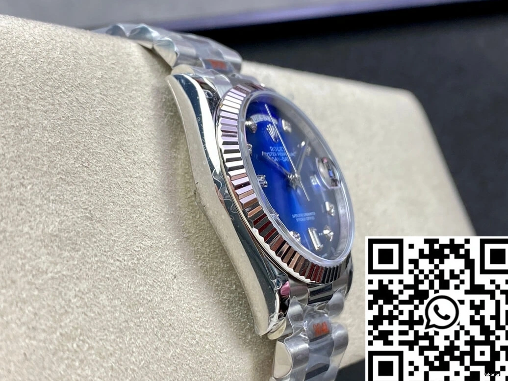 Rolex Day Dial M128239-0023 Date GM Factory 36MM Blue 0217